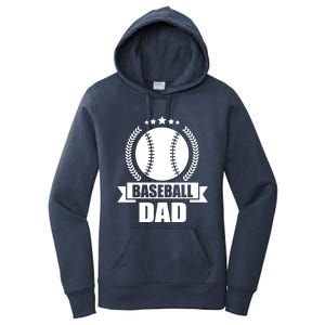 Baseball Dad Baseball Gift Women's Pullover Hoodie