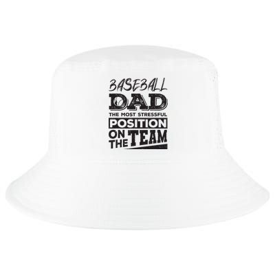 Baseball Dad Baseball Lover Cool Comfort Performance Bucket Hat