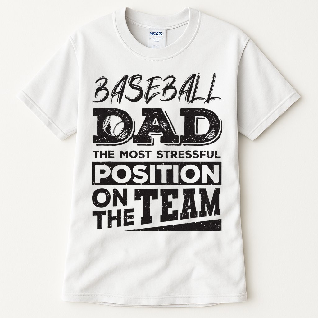 Baseball Dad Baseball Lover Tall T-Shirt