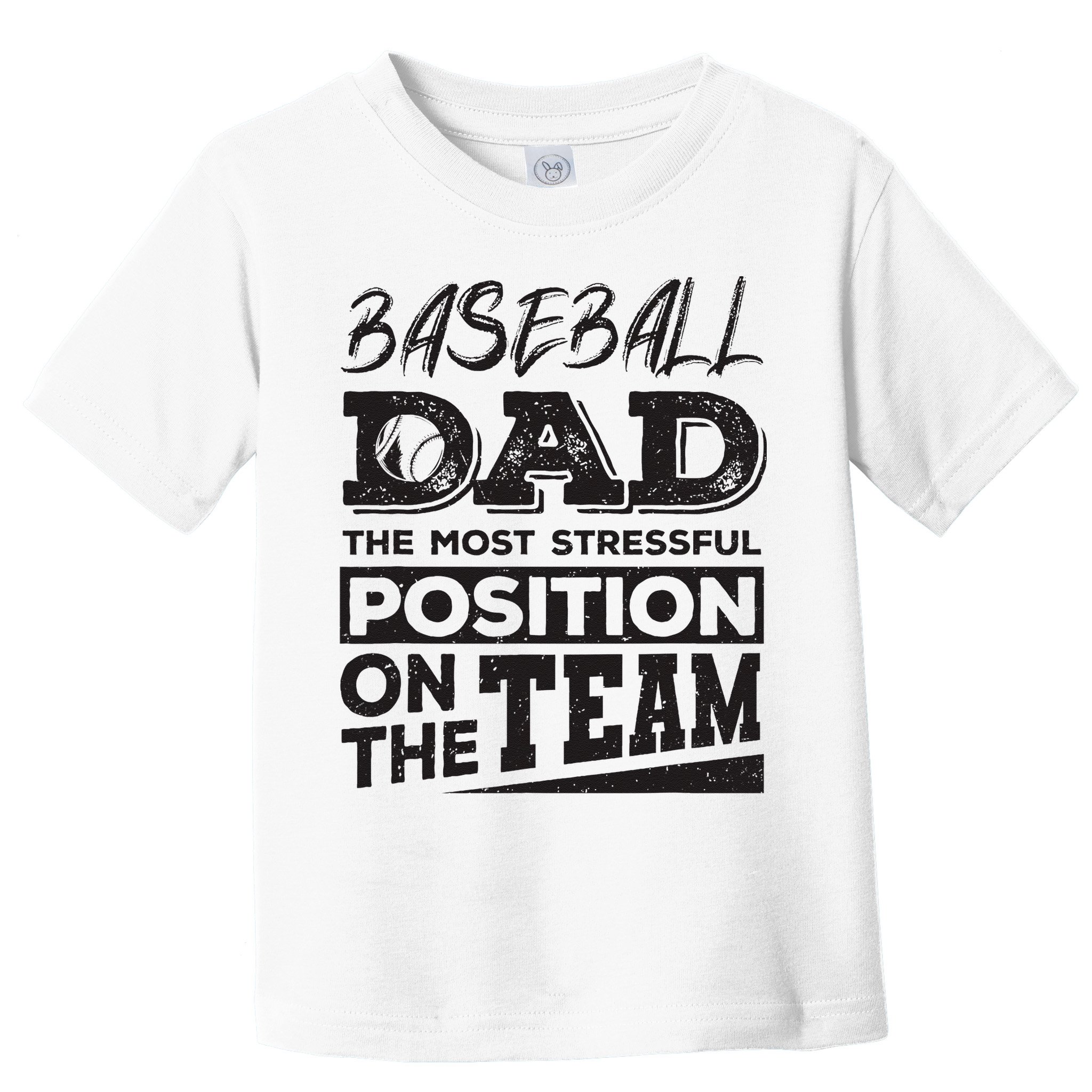 Baseball Dad Baseball Lover Toddler T-Shirt