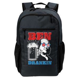 Ben Drankin Beer Mug Ben Franklin Patriotic Gift Daily Commute Backpack