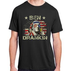 Ben Drankin Benjamin Franklin 4th Of July Adult ChromaSoft Performance T-Shirt