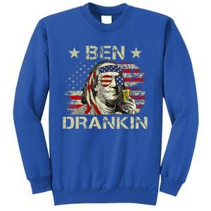 Ben Drankin Benjamin Franklin 4th Of July Sweatshirt