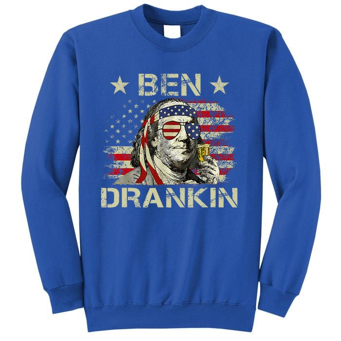 Ben Drankin Benjamin Franklin 4th Of July Sweatshirt