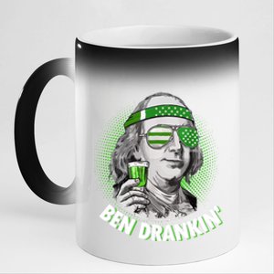 Ben Drankin 11oz Black Color Changing Mug