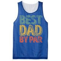 Best Dad By Par Gift Golf Lover Gift Funny Christmas Gift Mesh Reversible Basketball Jersey Tank