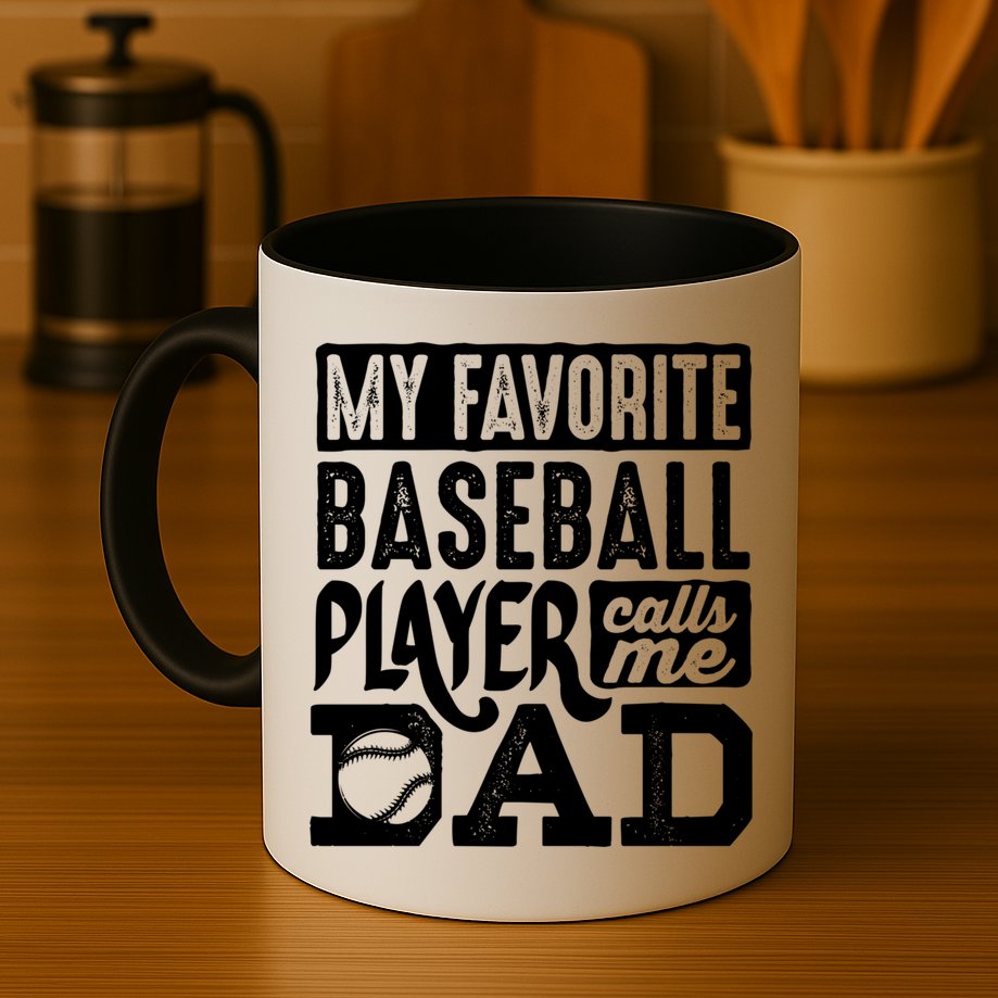 Baseball Dad Cool Gift Baseball Lover Cute Gift Mug