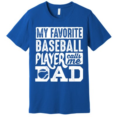 Baseball Dad Cool Gift Baseball Lover Cute Gift Premium T-Shirt