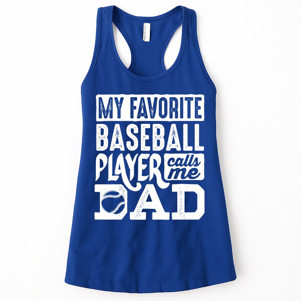 Baseball Dad Cool Gift Baseball Lover Cute Gift Womens Tank Top