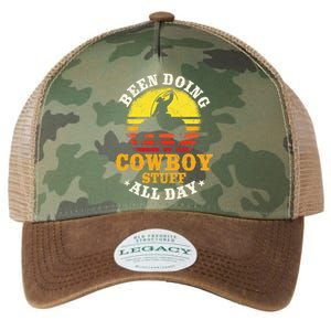 Been Doing Cowboy Stuff All Day Cowgirl Farm Legacy Tie Dye Trucker Hat