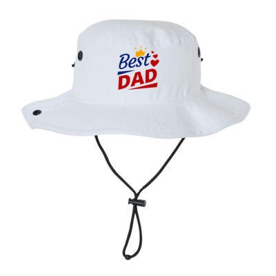 Best Dad Crown Father's Day Gift Bucket Hat