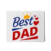 Best Dad Crown Father's Day Gift Mousepad