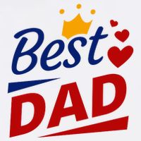 Best Dad Crown Father's Day Gift Trucker Hat