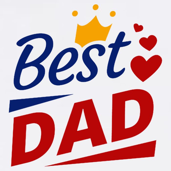 Best Dad Crown Father's Day Gift Trucker Hat