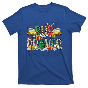 Bus Driver Christmas School Bus Driver Xmas Party Gift T-Shirt