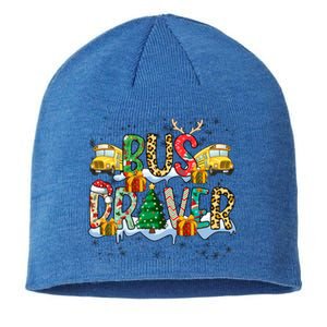 Bus Driver Christmas School Bus Driver Xmas Party Gift Sustainable Beanie