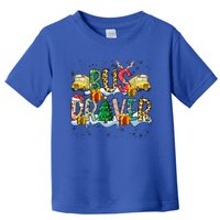 Bus Driver Christmas School Bus Driver Xmas Party Gift Toddler T-Shirt