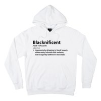 Blacknificent Definition Culture Heritage Empower Pride Love Hoodie