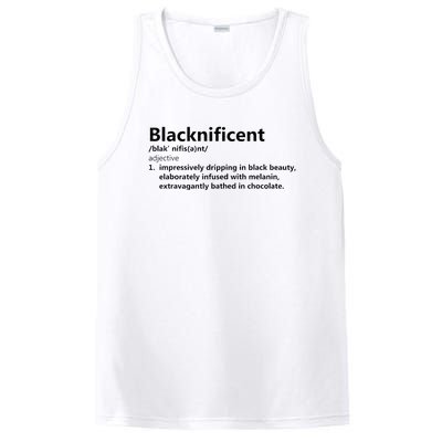 Blacknificent Definition Culture Heritage Empower Pride Love PosiCharge Competitor Tank