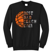 Best Dad Coach Ever Father's Day Basketball Sweatshirt