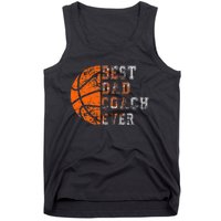 Best Dad Coach Ever Father's Day Basketball Tank Top