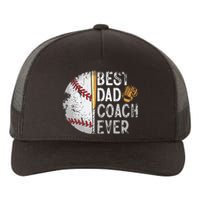 Best Dad Coach Ever Funny Baseball Tee For Sport Lovers Fan Yupoong Adult 5-Panel Trucker Hat