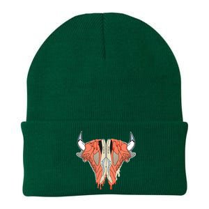 Buffalo Drip Crimson Bliss 5s Matching Knit Cap Winter Beanie