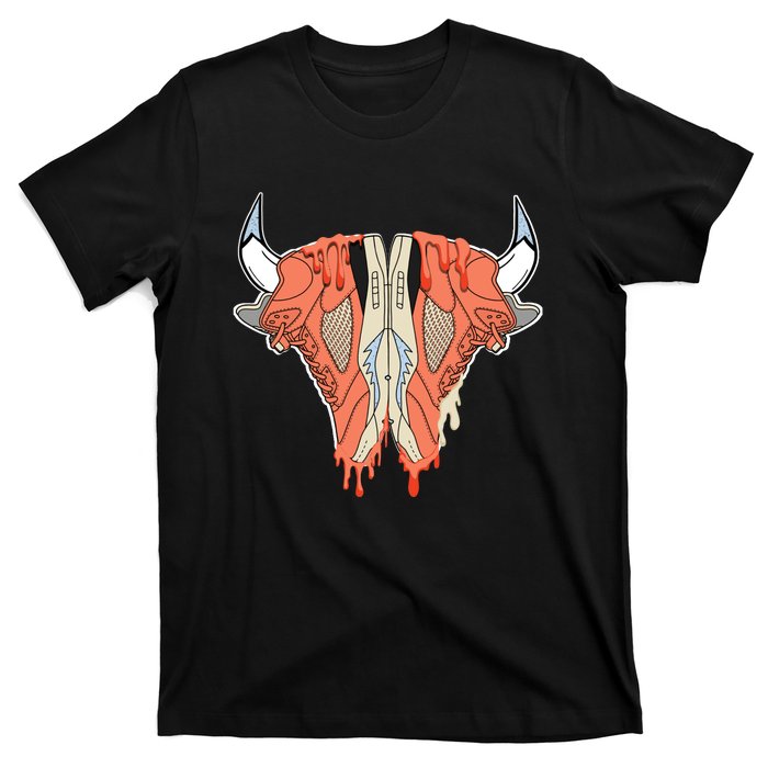 Buffalo Drip Crimson Bliss 5s Matching T-Shirt