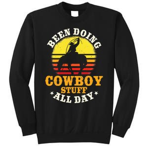 Been Doing Cow Stuff All Day Cow Farm Rancher Ranch Sweatshirt