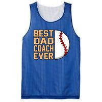 Best Dad Coach Ever Baseball Player Sports Lover Graphic Gift Mesh Reversible Basketball Jersey Tank