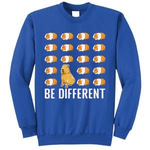 Be Different Capybaras Funny Rodent Capybara Sweatshirt