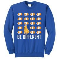 Be Different Capybaras Funny Rodent Capybara Sweatshirt