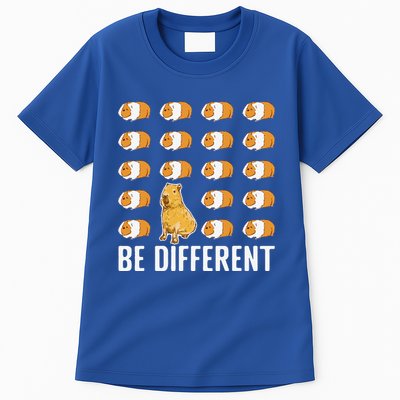 Be Different Capybaras Funny Rodent Capybara Tall T-Shirt