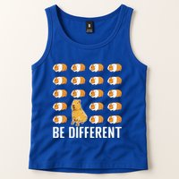 Be Different Capybaras Funny Rodent Capybara Tank Top