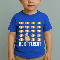 Be Different Capybaras Funny Rodent Capybara Toddler T-Shirt