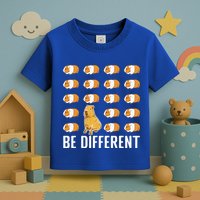 Be Different Capybaras Funny Rodent Capybara Toddler T-Shirt