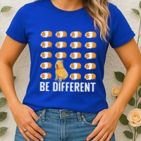 Be Different Capybaras Funny Rodent Capybara Womens T-Shirt