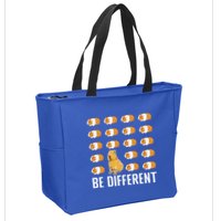 Be Different Capybaras Funny Rodent Capybara Zip Tote Bag