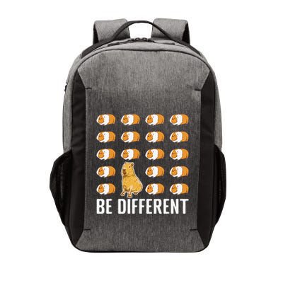 Be Different Capybaras Funny Rodent Capybara Vector Backpack
