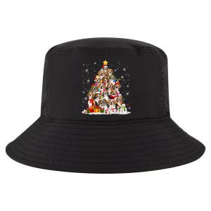 Beagle Dog Christmas Tree Santa Xmas Merry Dogmas Cute Gift Cool Comfort Performance Bucket Hat