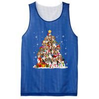 Beagle Dog Christmas Tree Santa Xmas Merry Dogmas Cute Gift Mesh Reversible Basketball Jersey Tank