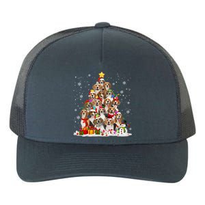 Beagle Dog Christmas Tree Santa Xmas Merry Dogmas Cute Gift Yupoong Adult 5-Panel Trucker Hat