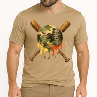 Baseball Drip Camo Baseball Ice Cream Dripping Game Day Cooling Performance Crew T-Shirt