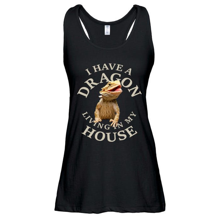 Bearded Dragon Clothes Pogona Barbata Lizard Ladies Essential Flowy Tank