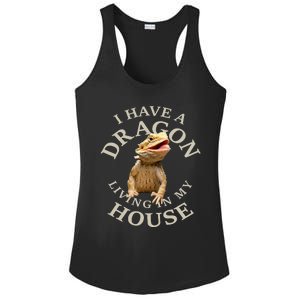 Bearded Dragon Clothes Pogona Barbata Lizard Ladies PosiCharge Competitor Racerback Tank