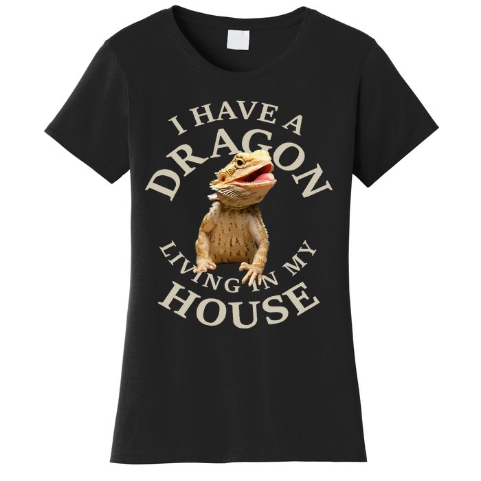 Bearded Dragon Clothes Pogona Barbata Lizard Women's T-Shirt