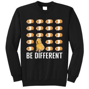 Be Different Capybaras Funny Capibara Rodent Capybara Sweatshirt