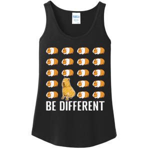 Be Different Capybaras Funny Capibara Rodent Capybara Ladies Essential Tank