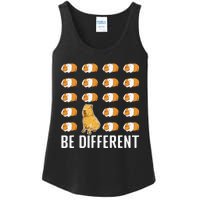 Be Different Capybaras Funny Capibara Rodent Capybara Ladies Essential Tank