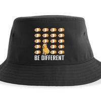 Be different Capybaras Funny Capibara Rodent Capybara  Sustainable Bucket Hat